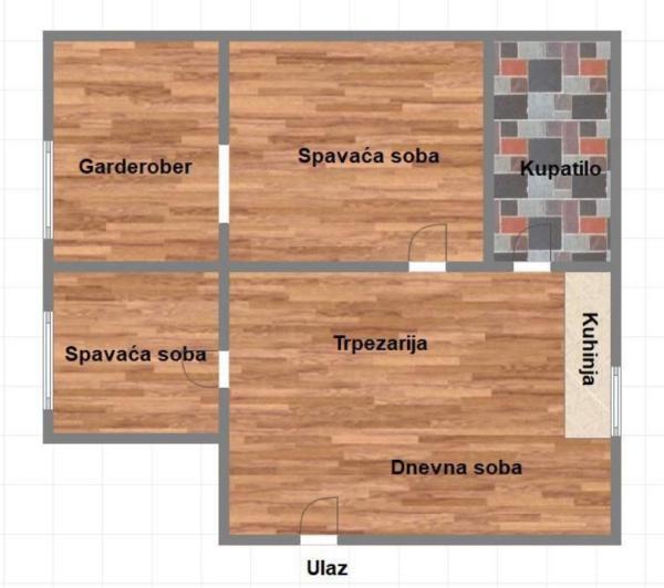 Glavna slika -Dvosoban stan na prodaju, 50m2, 175.100€