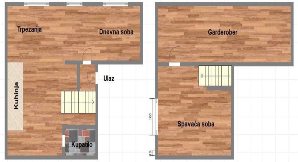 Glavna slika -Dvosoban stan na prodaju, 46m2, 161.090€