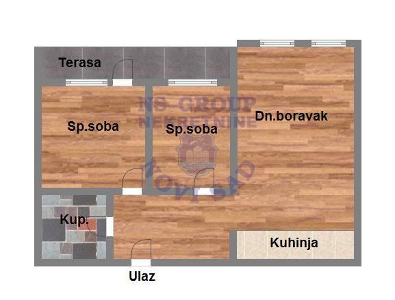 Slika 8 - Trosoban stan na prodaju, 60m2, 185.400€