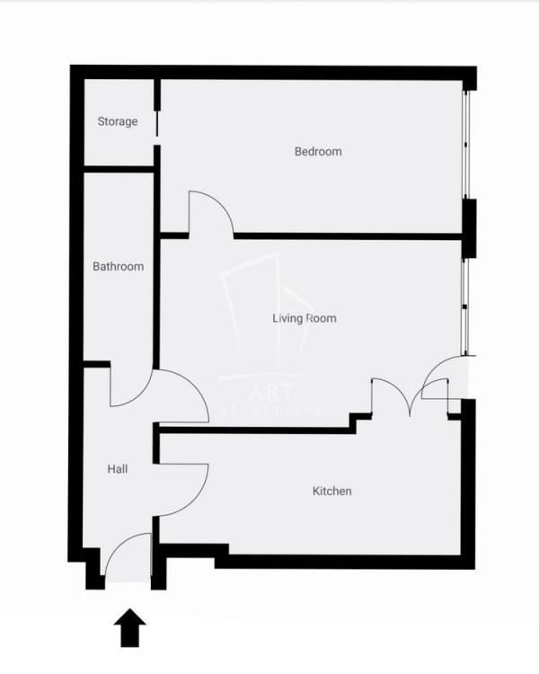Slika 1 - Požeška, Dvosoban stan na prodaju, 50m2, 158.000€