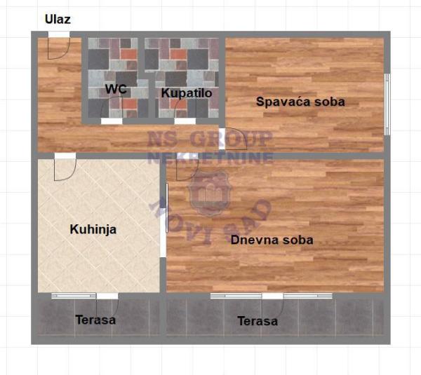 Slika 8 -  Stan na prodaju, 55m2, 154.500€