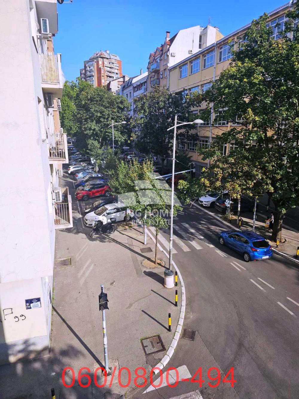 Slika 11 - Mileševska, Dvosoban stan za izdavanje, 60m2, 800€