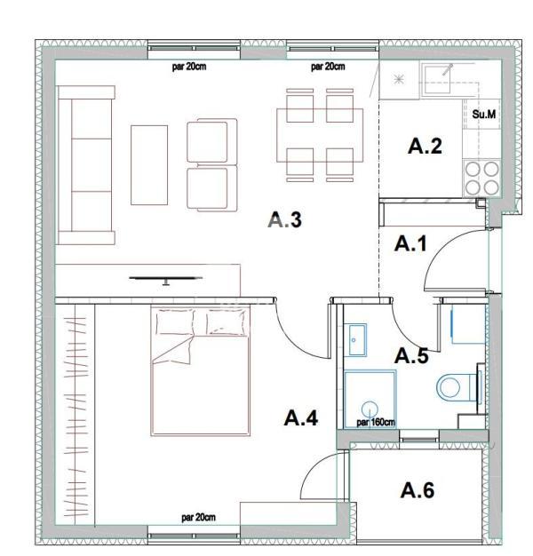 Glavna slika -Ovčanski put, Jednoiposoban stan na prodaju, 43m2, 90.867€