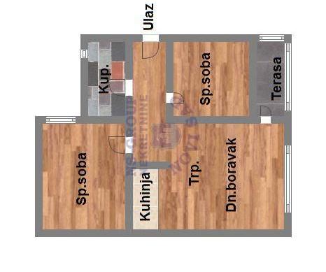 Slika 7 - Jednosoban stan na prodaju, 25m2, 87.550€