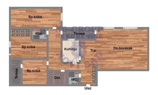 Slika 8 - Četvorosoban stan na prodaju, 92m2, 236.900€