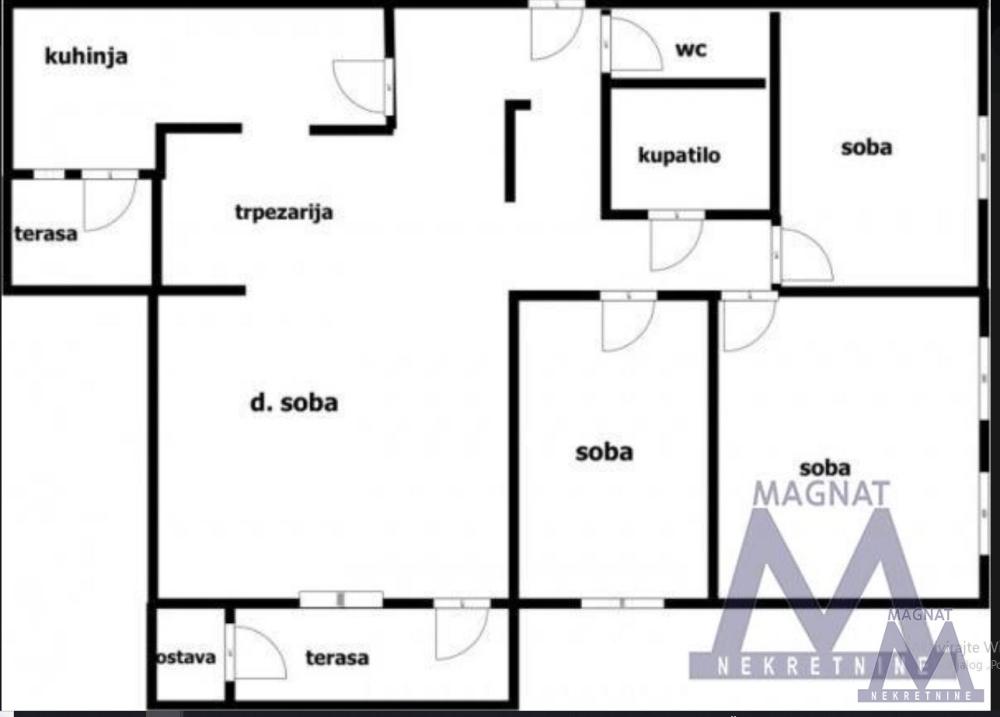 Slika 8 - Troiposoban stan na prodaju, 86m2, 177.500€