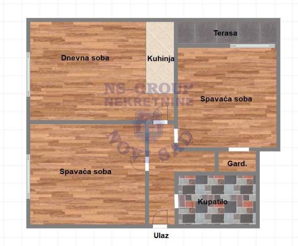 Slika 9 - Jednoiposoban stan na prodaju, 48m2, 142.140€