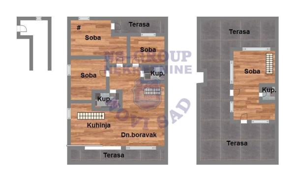 Slika 11 -  Stan na prodaju, 224m2, 257.500€