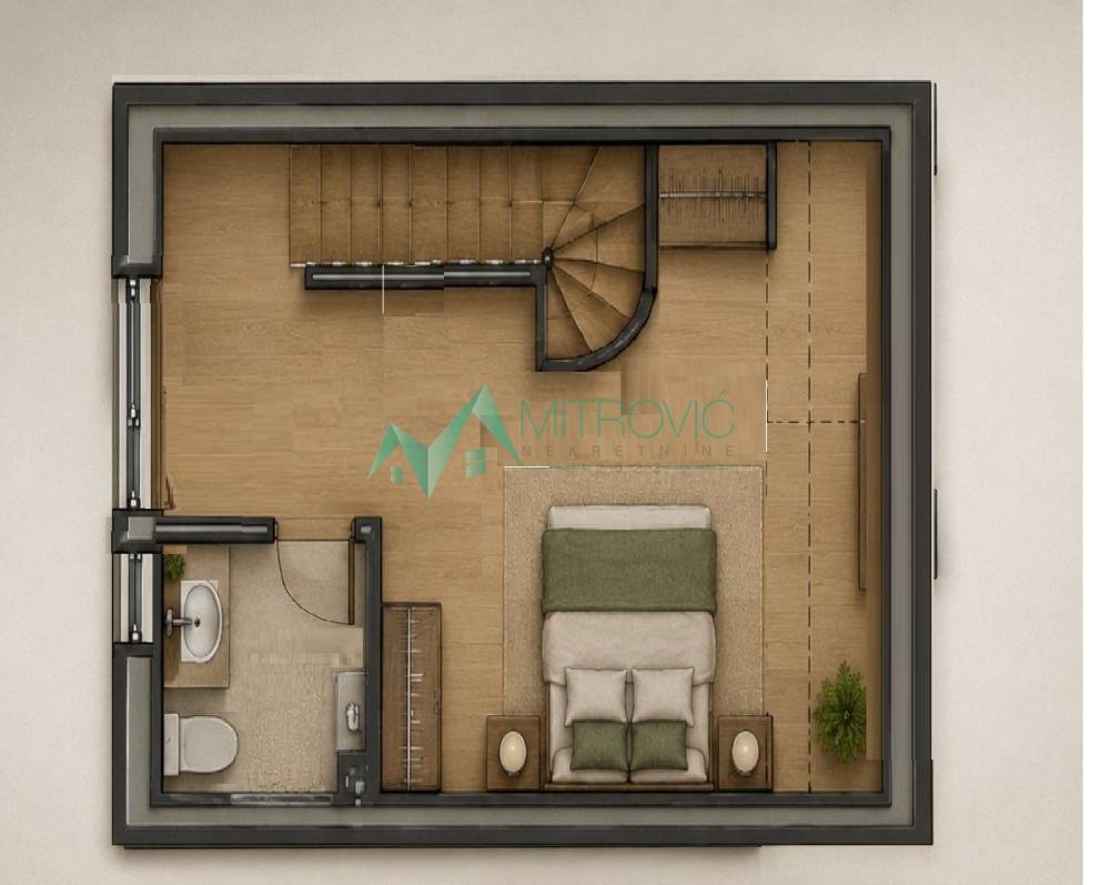 Slika 1 - Dvosoban stan na prodaju, 52m2, 133.900€