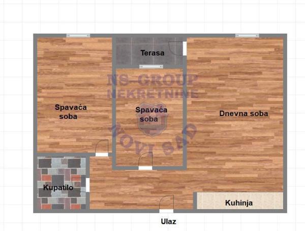 Glavna slika -Trosoban stan na prodaju, 55m2, 159.800€