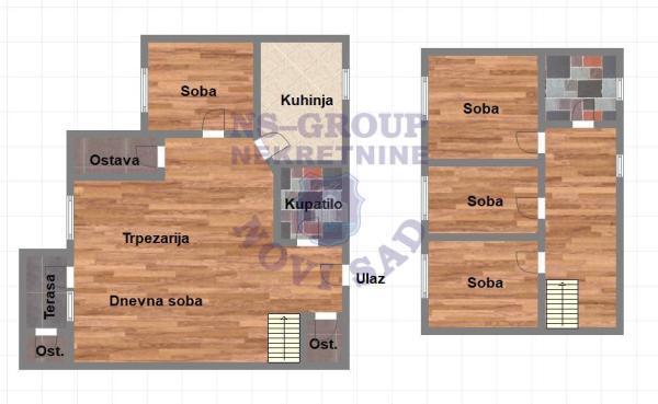 Glavna slika -Petosoban stan na prodaju, 103m2, 309.000€