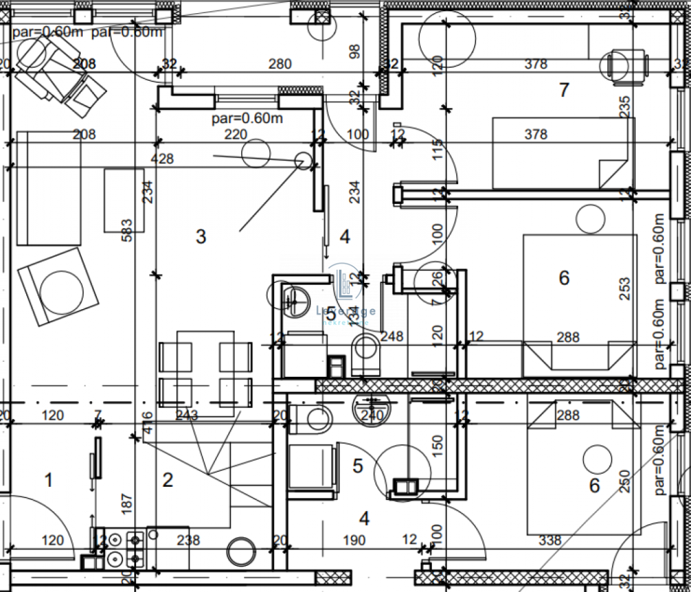 Slika 4 - Dvoiposoban stan na prodaju, 53m2, 123.395€