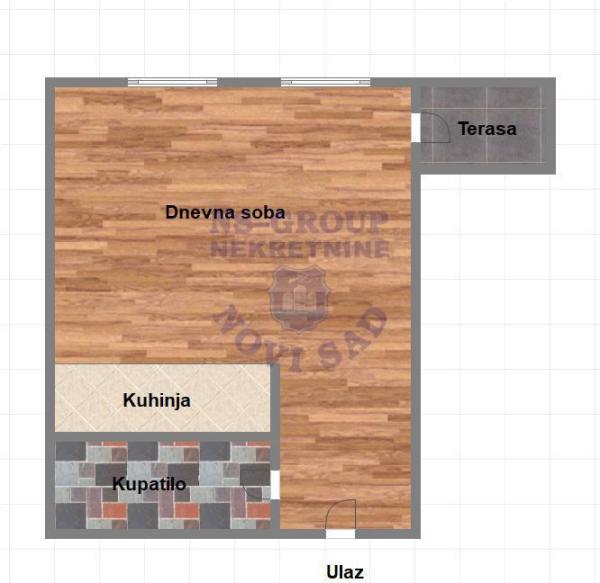 Slika 7 - Jednosoban stan na prodaju, 26m2, 79.310€