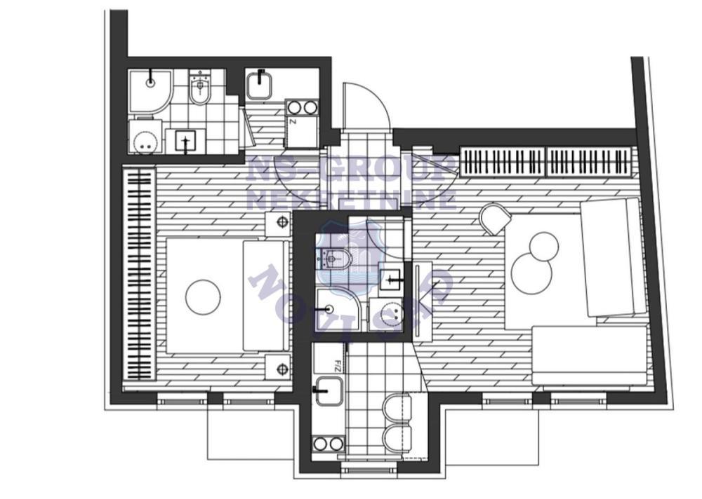 Glavna slika -Dvosoban stan na prodaju, 45m2, 139.980€