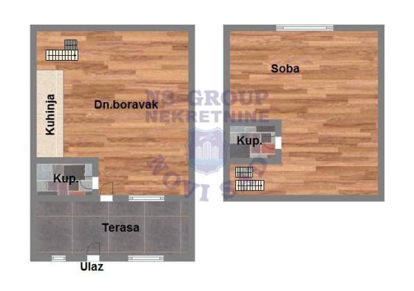 Slika 9 - Dvosoban stan na prodaju, 44m2, 123.600€