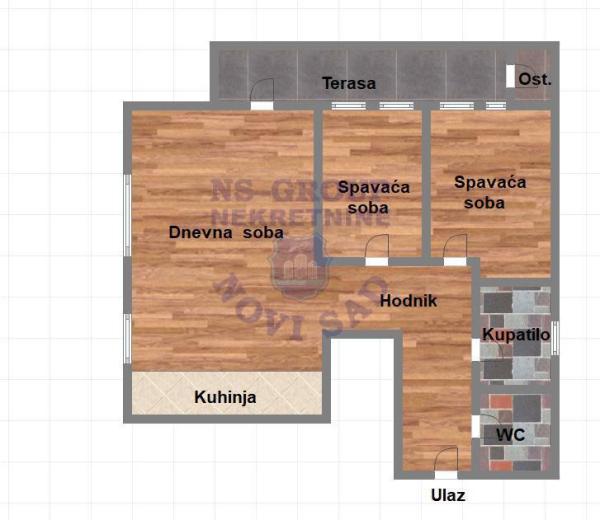 Slika 10 - Trosoban stan na prodaju, 63m2, 216.300€