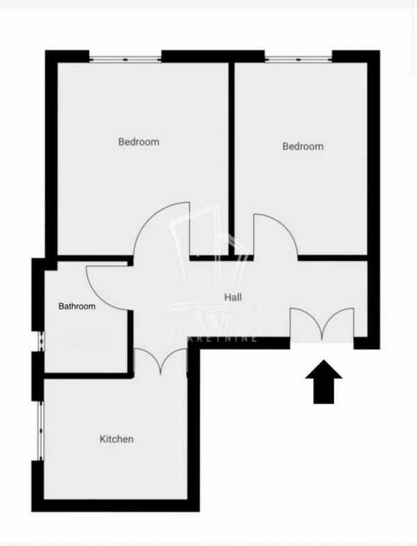 Slika 1 - Ruvarčeva, Dvosoban stan na prodaju, 40m2, 103.000€