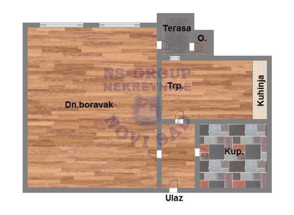 Slika 6 - Jednosoban stan na prodaju, 33m2, 111.400€