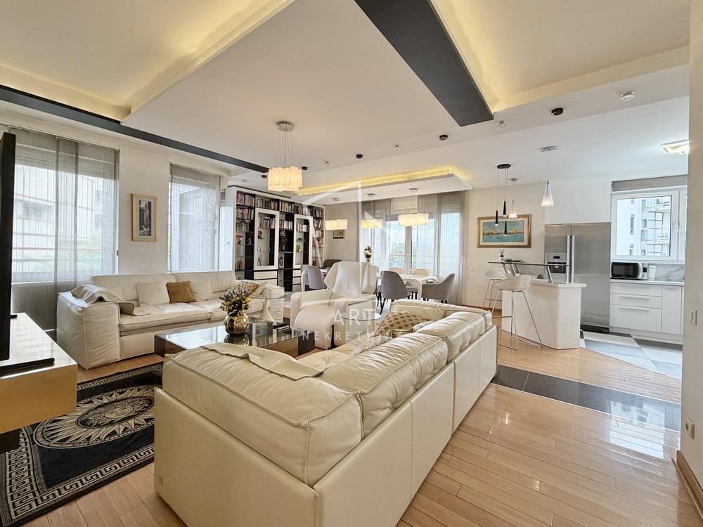 Slika 1 - Vladimira Popovića, Četvorosoban stan za izdavanje, 138m2, 2.500€