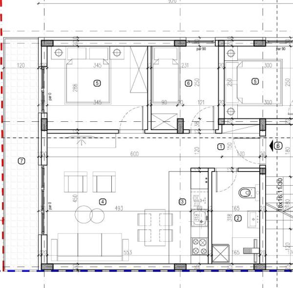 Slika 2 - Tikveska, Dvoiposoban stan na prodaju, 58m2, 232.920€