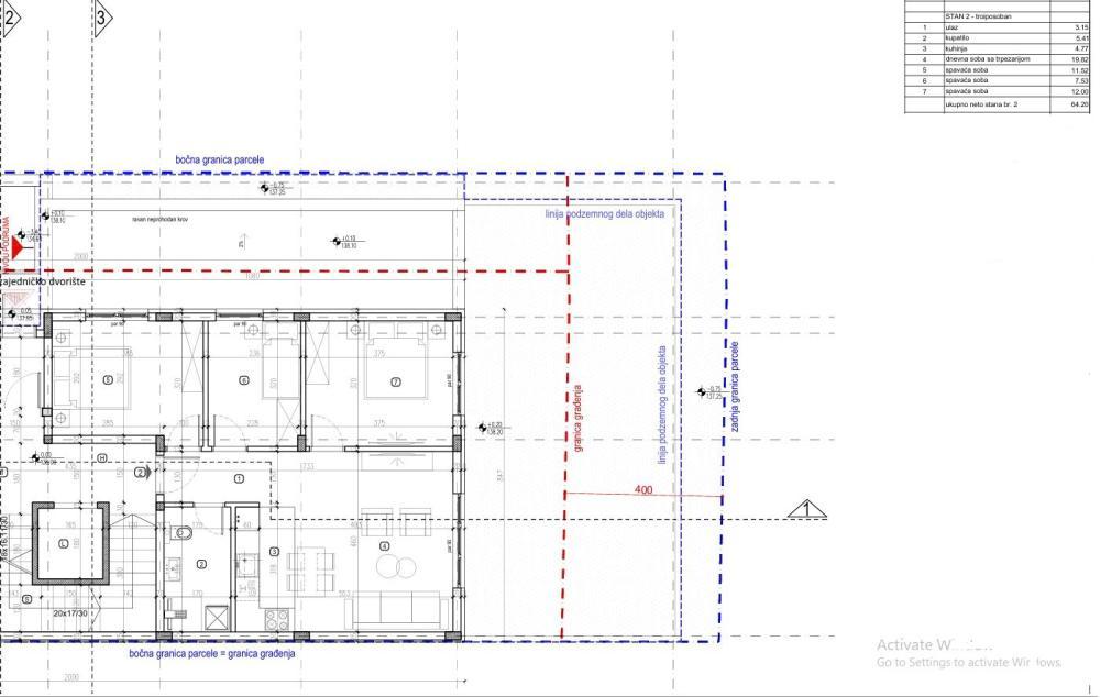 Glavna slika -Tikveska, Troiposoban stan na prodaju, 64m2, 325.000€