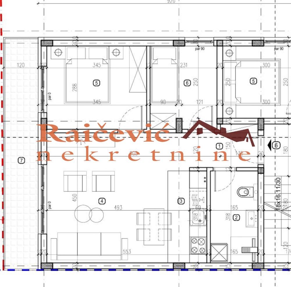 Slika 2 - Tikveska, Dvoiposoban stan na prodaju, 58m2, 232.920€
