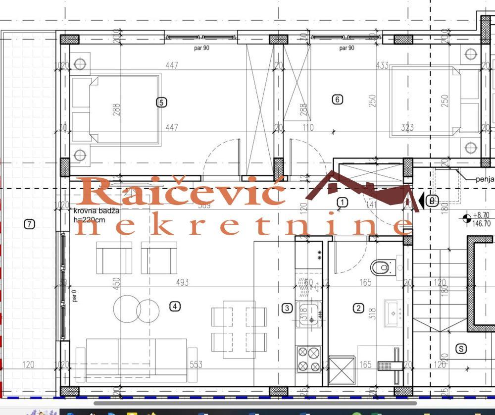 Glavna slika -Tikveska, Trosoban stan na prodaju, 66m2, 263.880€