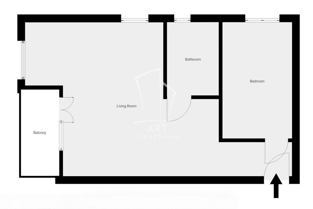 Slika 10 - Ilije Pavlovića, Dvosoban stan na prodaju, 42m2, 120.000€