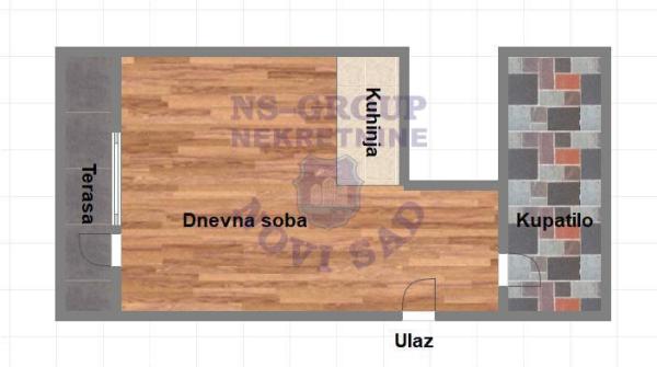 Slika 3 -  Stan na prodaju, 31m2, 98.980€