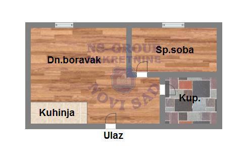 Glavna slika - Stan na prodaju, 44m2, 68.320€
