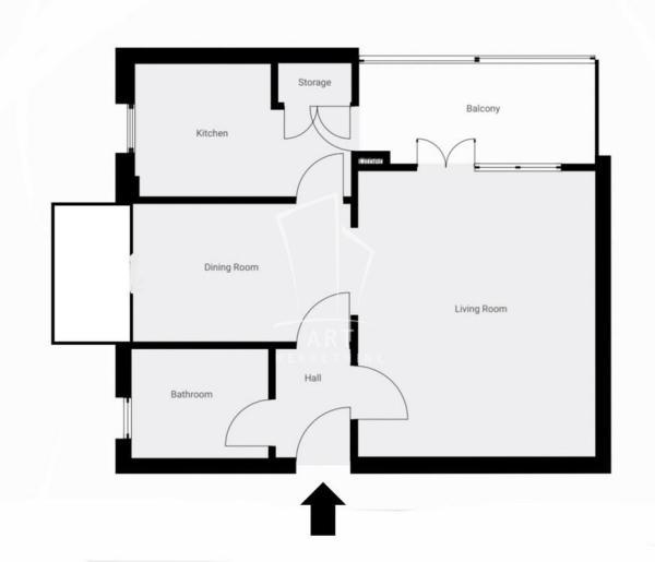 Glavna slika -Vidikovački venac, Jednosoban stan na prodaju, 39m2, 120.000€