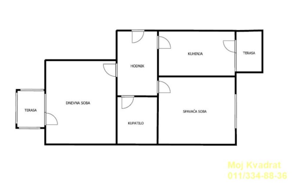 Slika 10 - Dvosoban stan na prodaju, 48m2, 230.000€