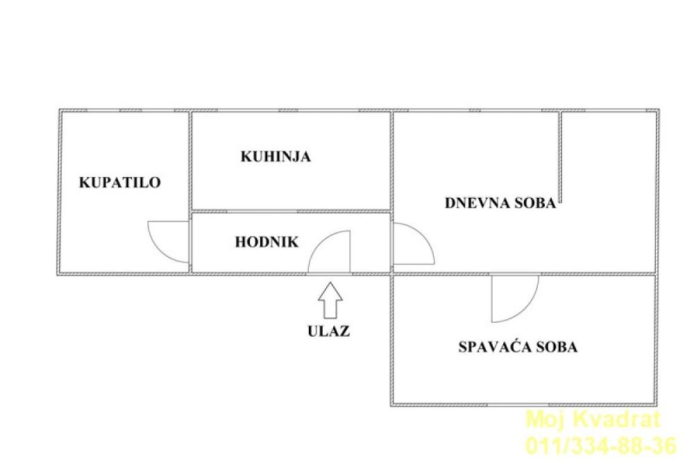 Slika 10 - Dvoiposoban stan na prodaju, 43m2, 140.000€