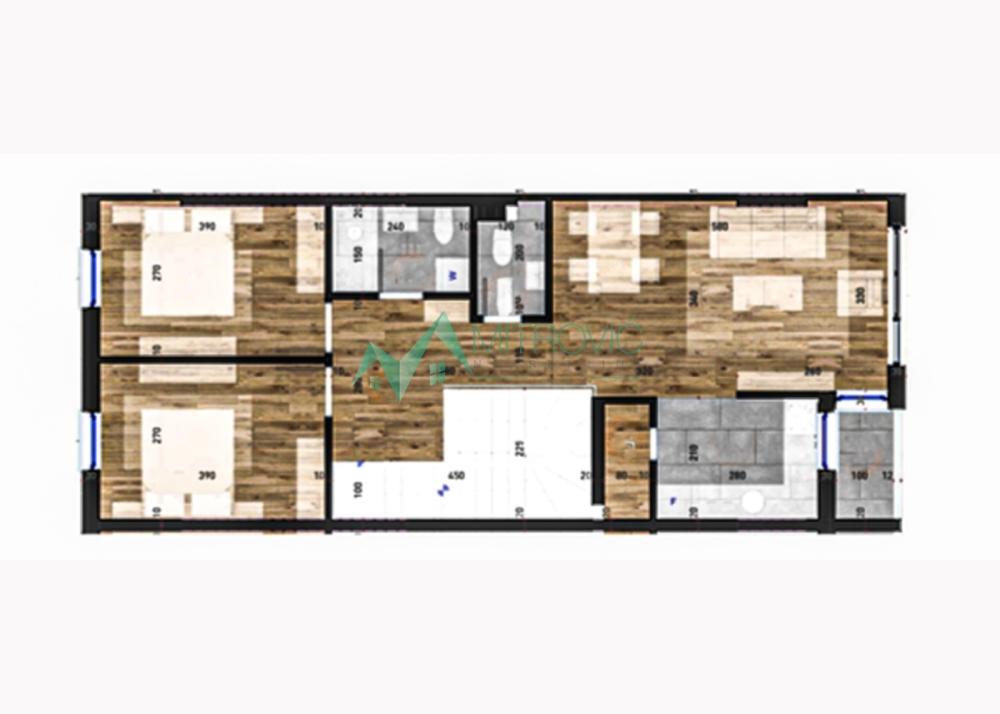 Slika 1 - Četvorosoban stan na prodaju, 90m2, 257.706€
