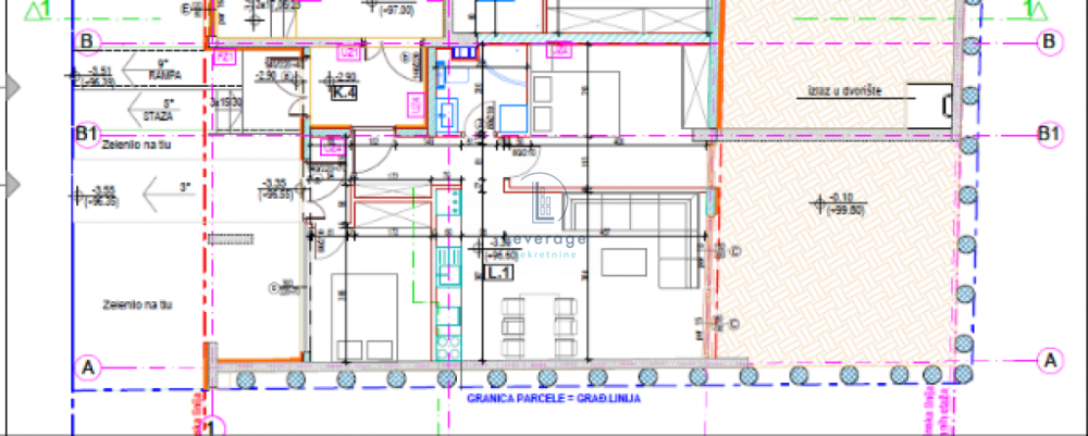 Slika 1 - Dvoiposoban stan na prodaju, 61m2, 185.100€