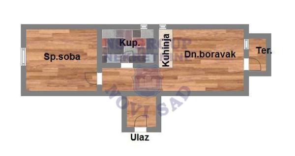 Slika 9 - Jednoiposoban stan na prodaju, 39m2, 118.450€