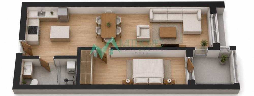 Glavna slika -Dvosoban stan na prodaju, 47m2, 169.100€