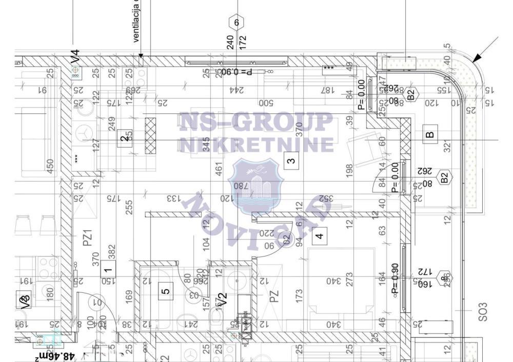 Glavna slika -Dvosoban stan na prodaju, 48m2, 137.300€