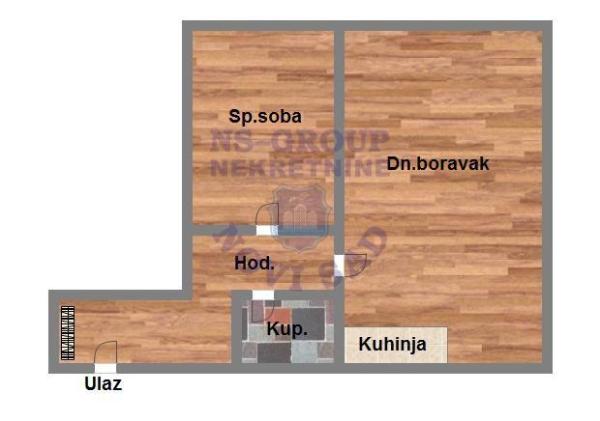 Slika 6 - Jednoiposoban stan na prodaju, 36m2, 101.970€