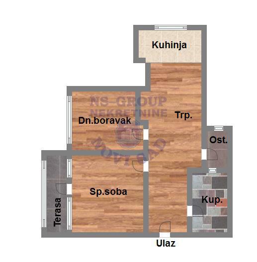 Slika 8 - Dvosoban stan na prodaju, 63m2, 171.960€