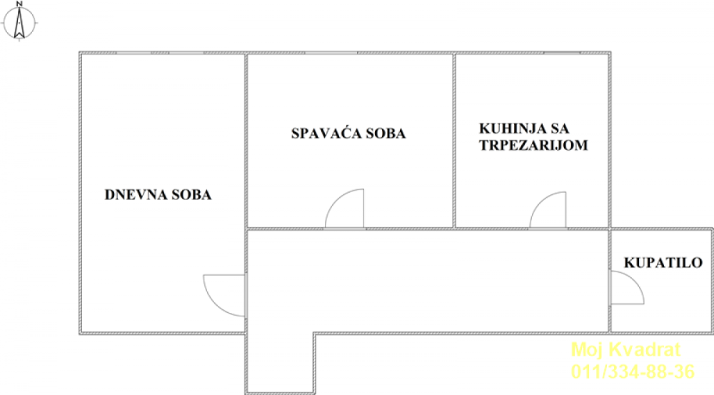 Slika 9 - Dvosoban stan na prodaju, 39m2, 168.000€