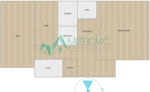 Glavna slika -Dvoiposoban stan na prodaju, 70m2, 169.950€