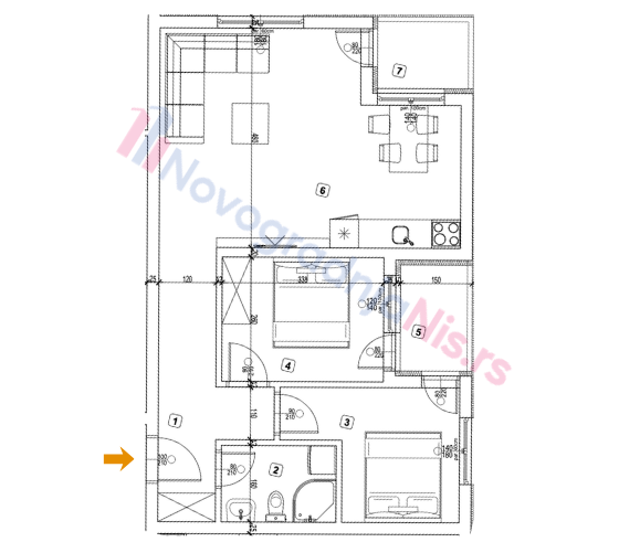 Slika 0 - Dvoiposoban stan na prodaju, 58.73m2, 111.590€