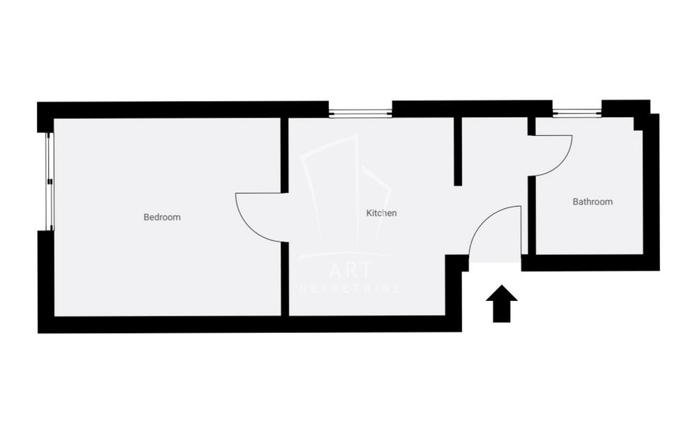 Slika 11 - Lukijana Mušickog, Jednosoban stan na prodaju, 25m2, 132.000€