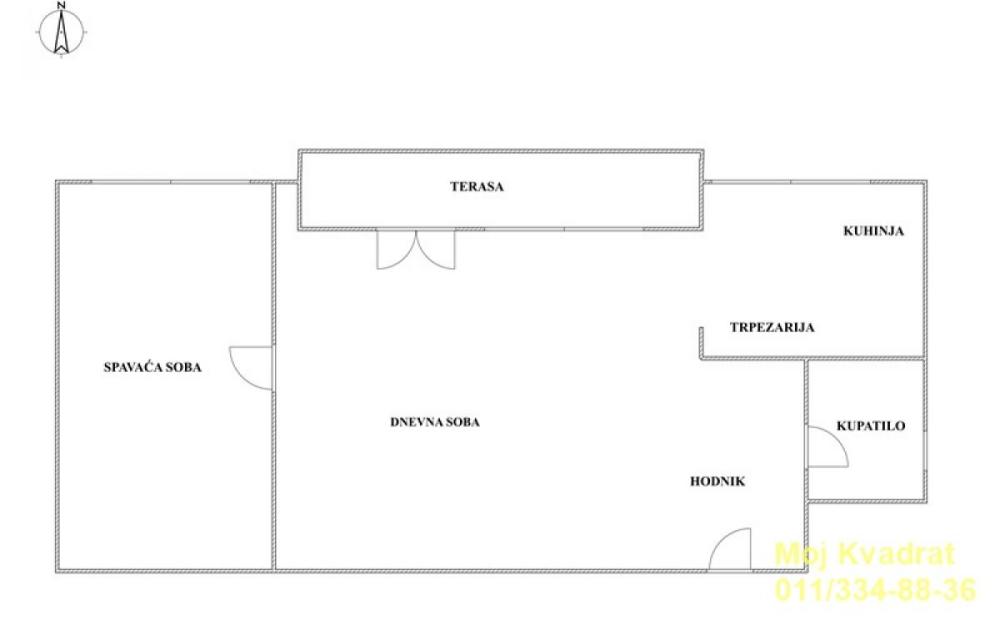 Slika 11 - Dvosoban stan na prodaju, 46m2, 135.000€