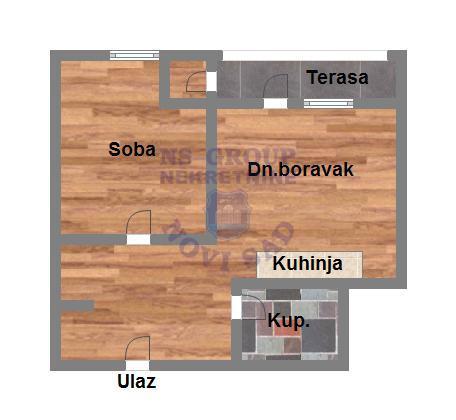 Slika 10 - Jednoiposoban stan na prodaju, 38m2, 117.000€