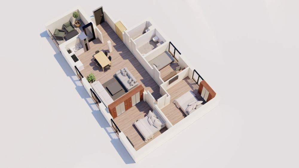 Glavna slika -Troiposoban stan na prodaju, 77.82m2, 133.203€