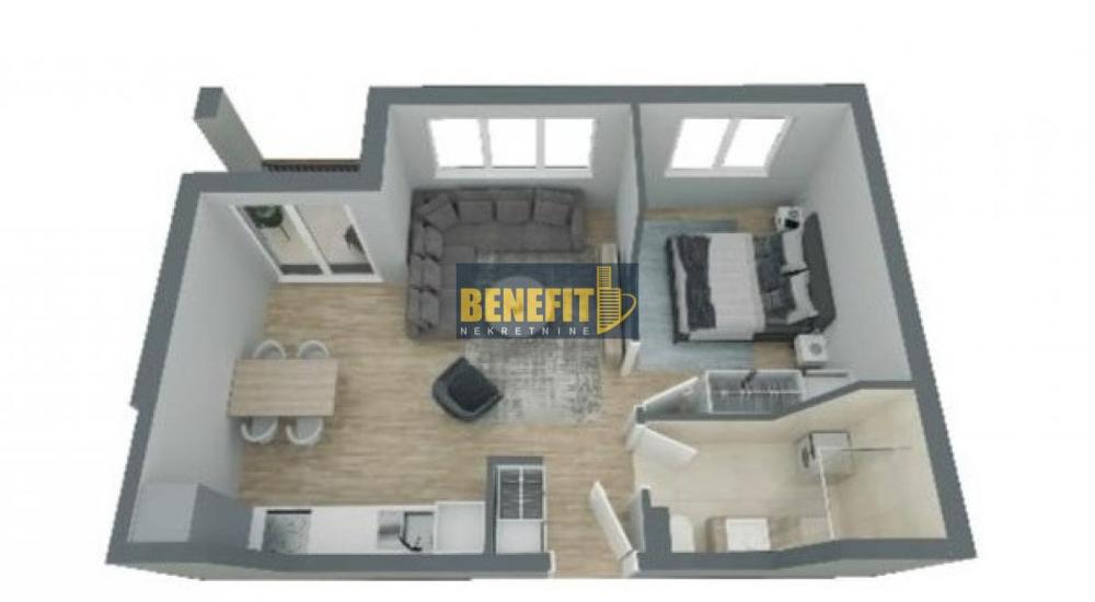 Slika 5 - Dvosoban stan na prodaju, 39m2, 98.000€