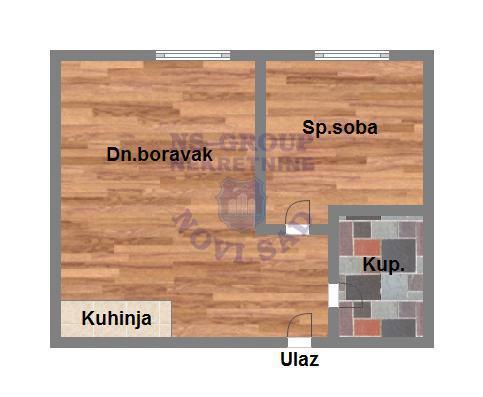Glavna slika -Dvosoban stan na prodaju, 39m2, 116.400€