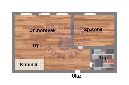 Slika 6 - Jednoiposoban stan na prodaju, 31m2, 110.000€